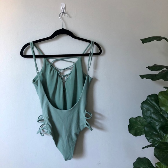 Lulu’s | Olive One Piece Swimwear - Picture 6 of 6